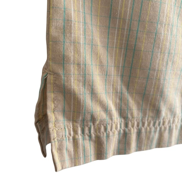 Golf America Plaid Tan Skort Performance Tennis Outdoor Gorpcore Women’s Size 10 - Picture 5 of 16